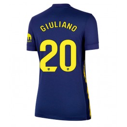 Atletico Madrid Giuliano Simeone #20 Uit tenue Dames 2025-26 Korte Mouw